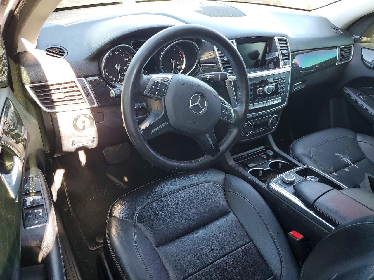 2015 Mercedes-benz Ml 350 4matic Gray vin: 4JGDA5HB8FA571834