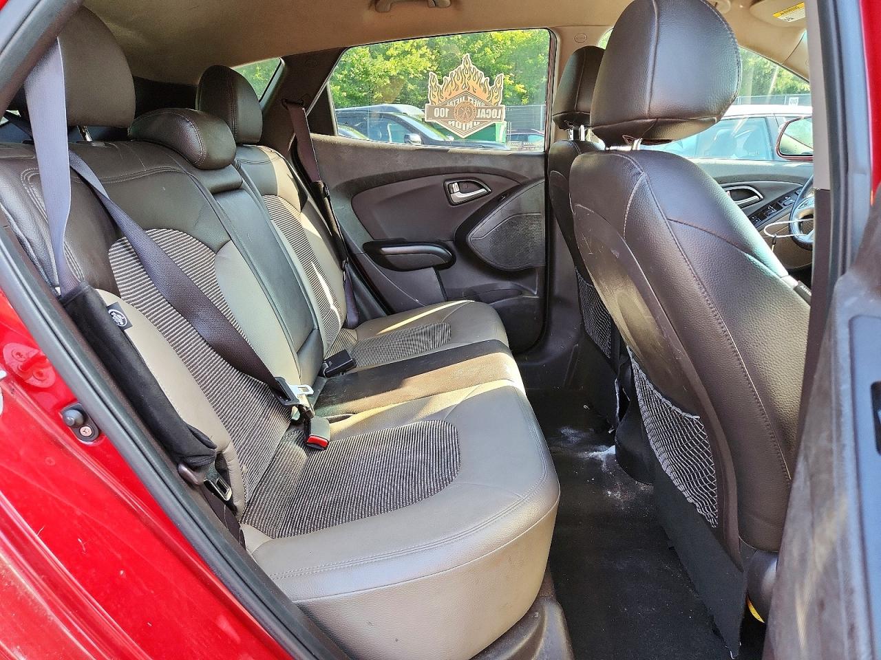 2012 Hyundai Tucson Gls Burgundy vin: KM8JU3AC5CU513434