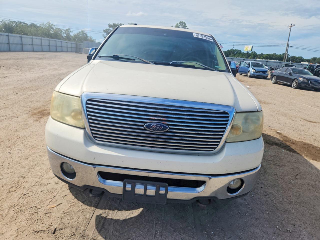 2008 Ford F150 Supercrew White vin: 1FTPW14V68KF06862