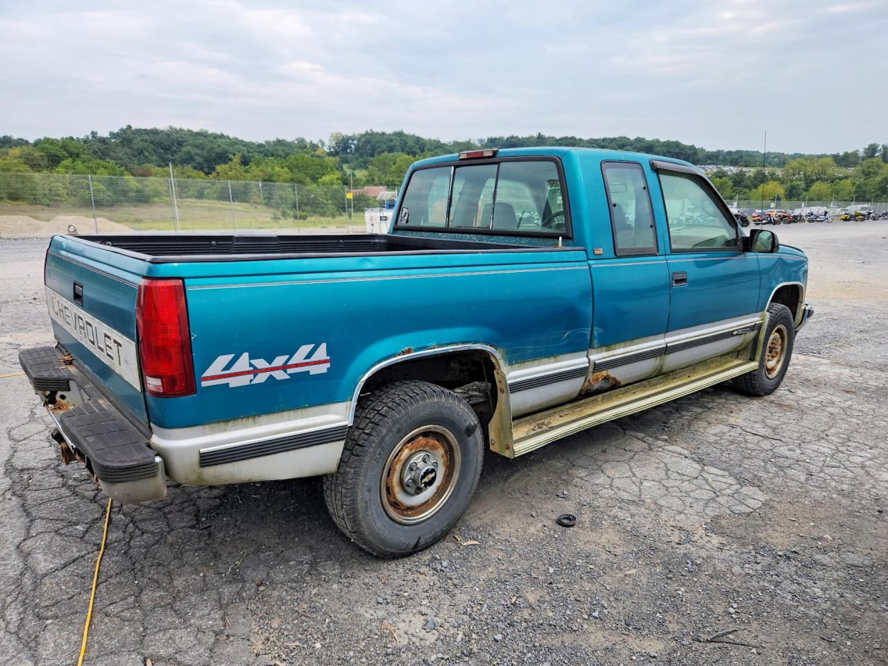 1995 Chevrolet Gmt-400 K1500 Green vin: 2GCEK19K0S1100438