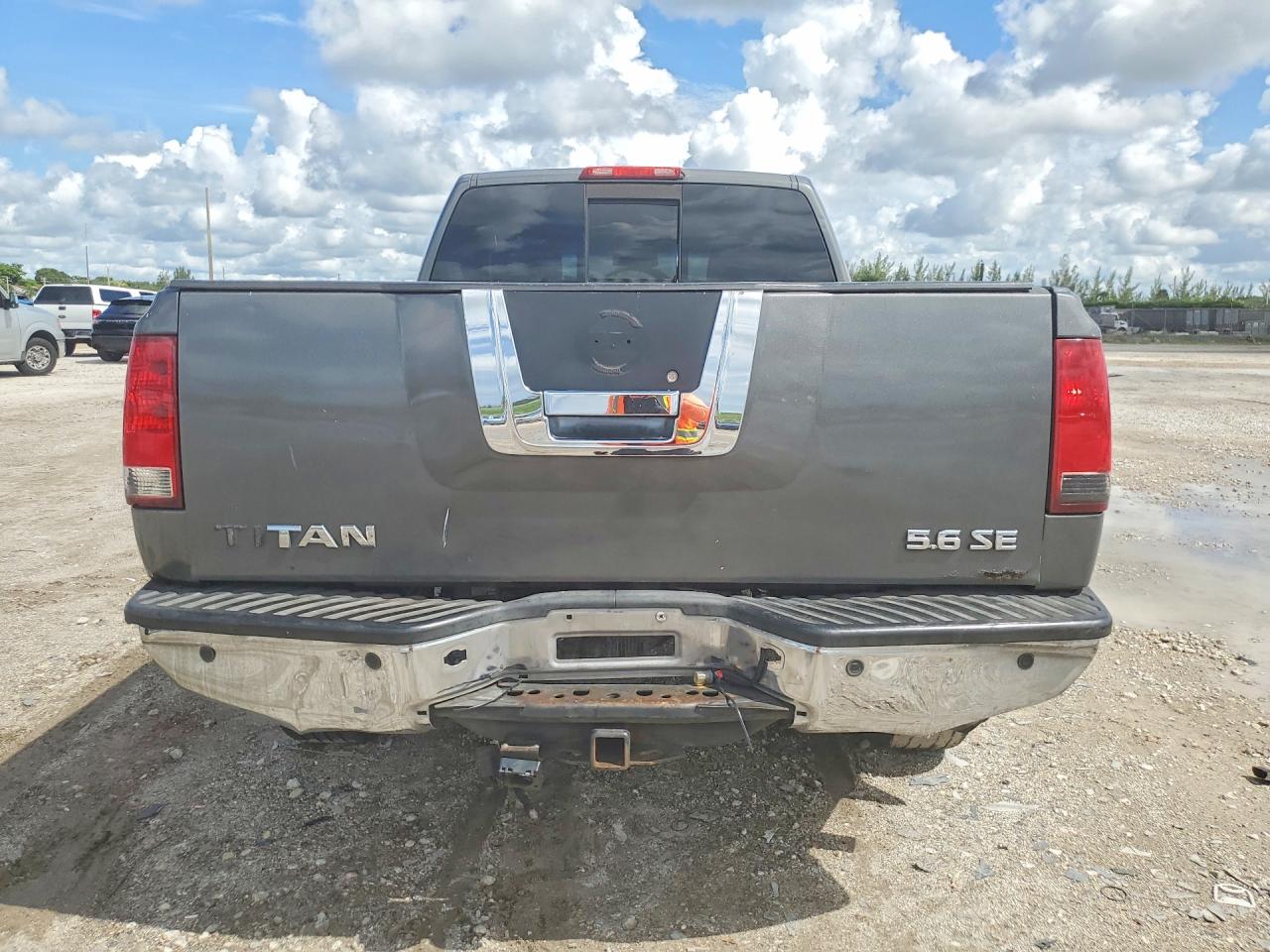2009 Nissan Titan Xe Ffv Gray vin: 1N6BA06A49N305875