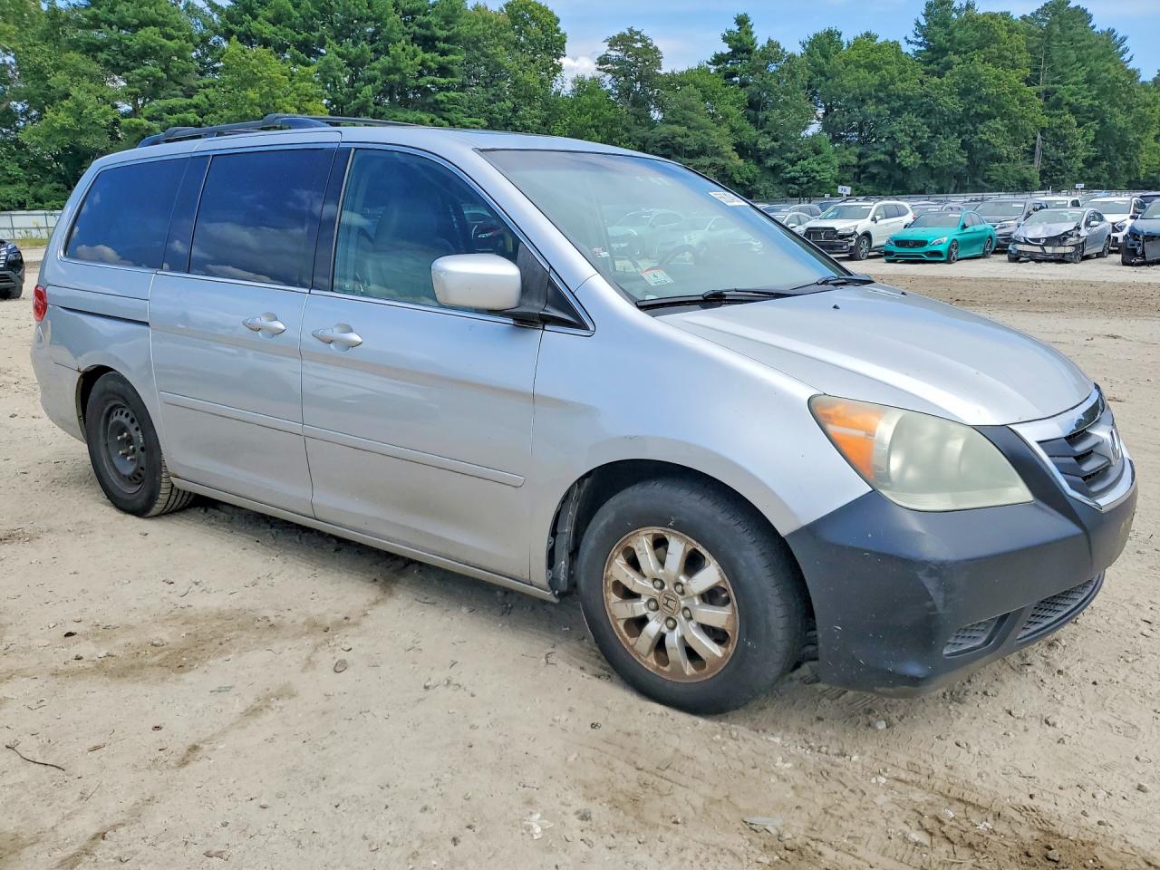 2010 Honda Odyssey Exl Silver vin: 5FNRL3H75AB019776