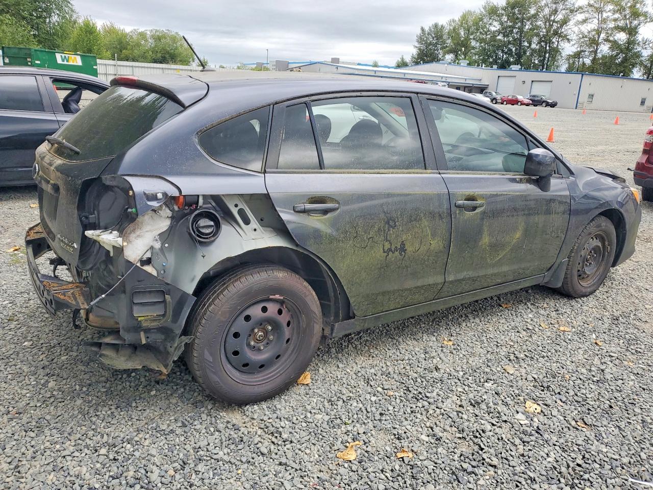 2012 Subaru Impreza Premium Черный vin: JF1GPAD65CG238216