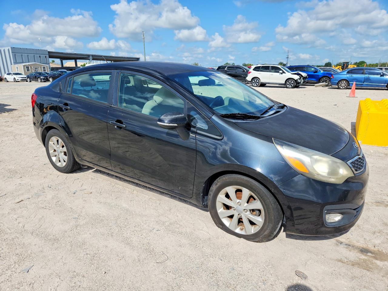 2014 Kia Rio Ex Black vin: KNADN4A39E6396692
