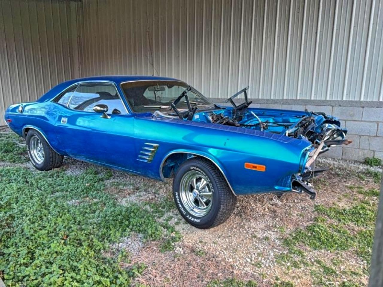 1972 Dodge Challenger Blue vin: JH23G2B406106
