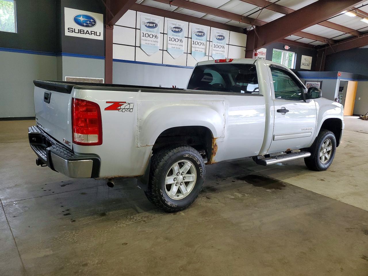 2012 Gmc Sierra K1500 Sle Silver vin: 1GTN2VE00CZ232667