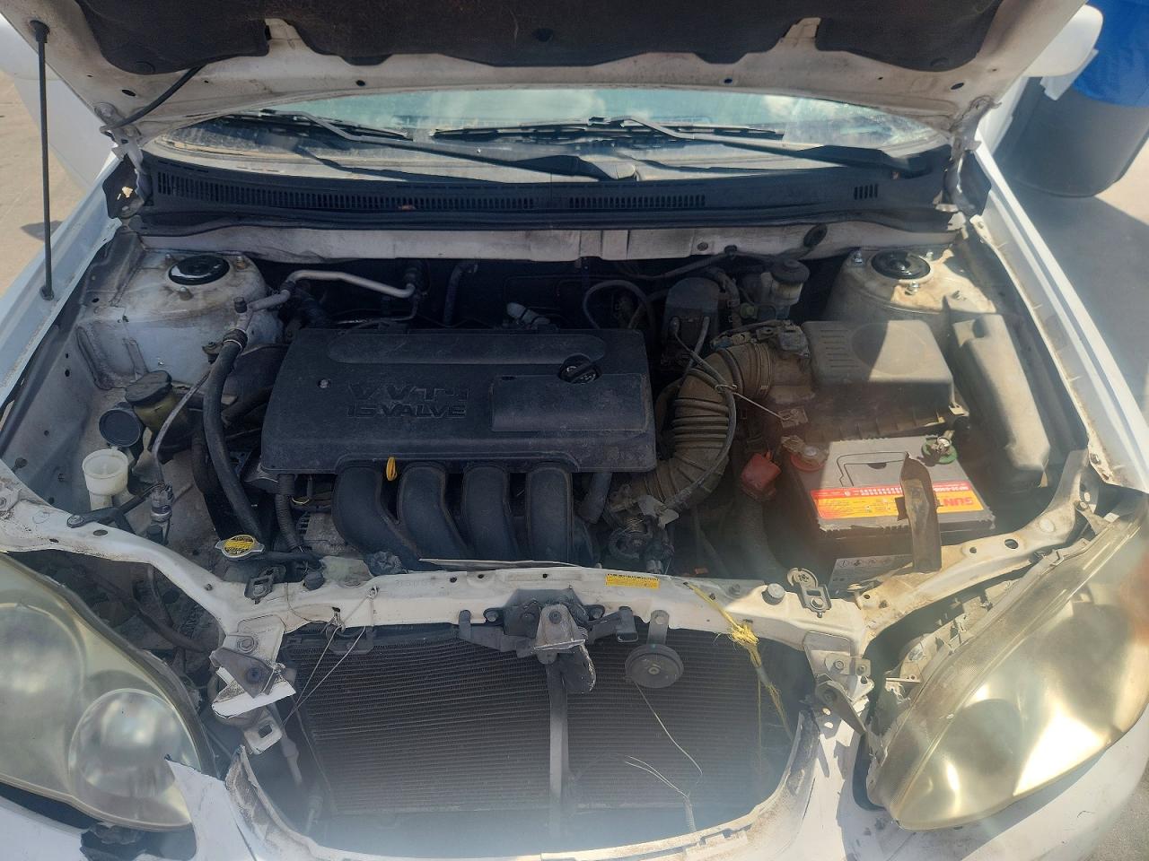 2004 Toyota Corolla S White vin: 1NXBR32E84Z239217