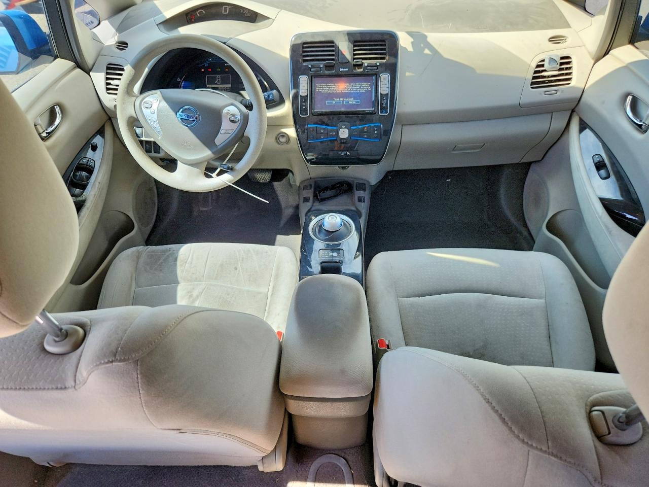 2011 Nissan Leaf Sv Синий vin: JN1AZ0CP3BT002560