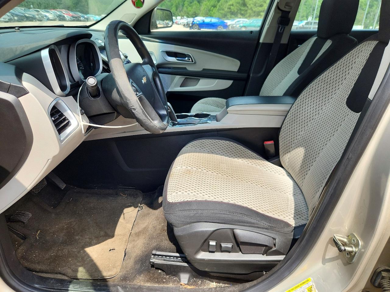 2011 Chevrolet Equinox Ls Cream vin: 2GNALBEC9B1265878