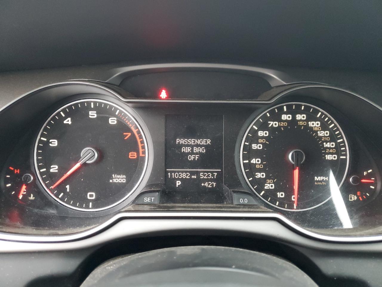 2013 Audi A4 Premium White vin: WAUBFAFL5DN023407