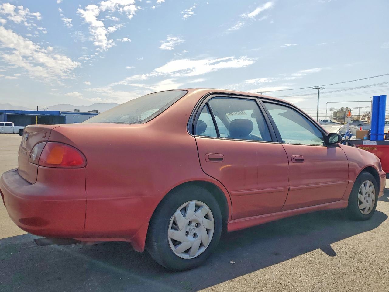 2001 Toyota Corolla S Red vin: 1NXBR12E11Z457547
