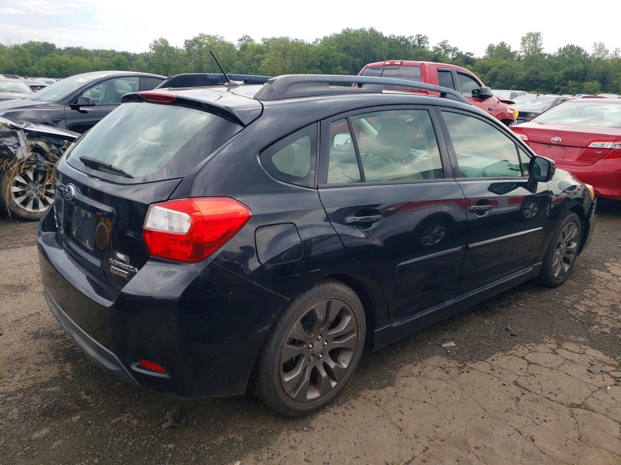 2012 Subaru Impreza Sport Premium Black vin: JF1GPAL63CH210359