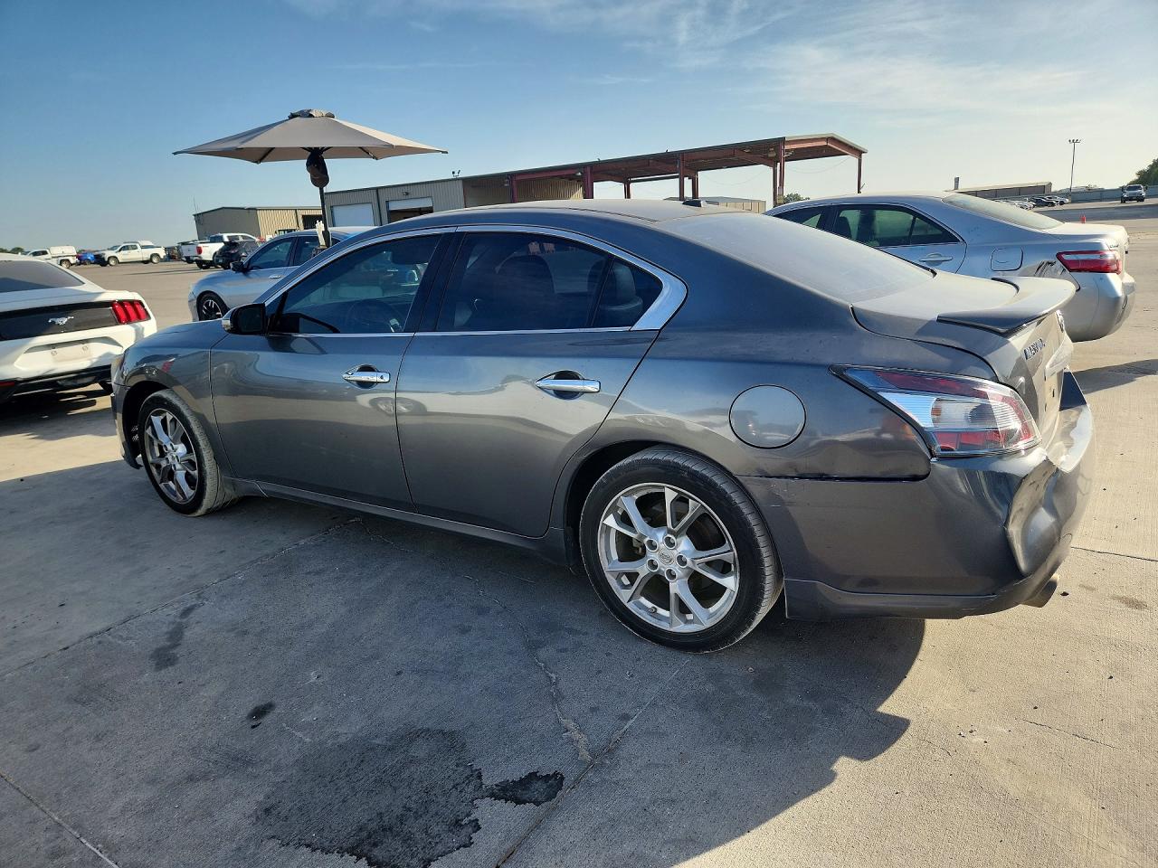 2014 Nissan Maxima 3.5 Sv Silver vin: 1N4AA5AP1EC445854