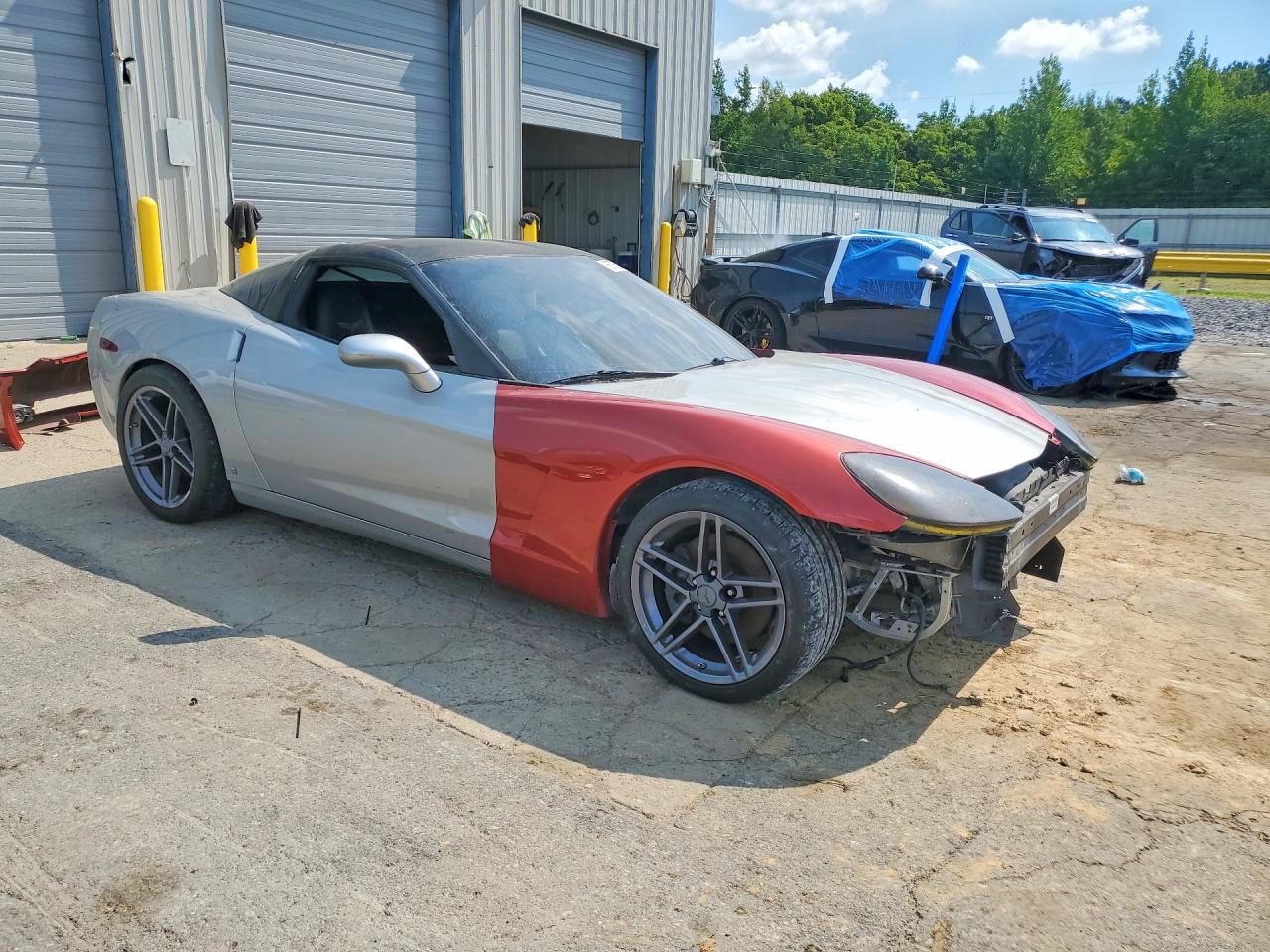 2008 Chevrolet Corvette Silver vin: 1G1YY26W985100138