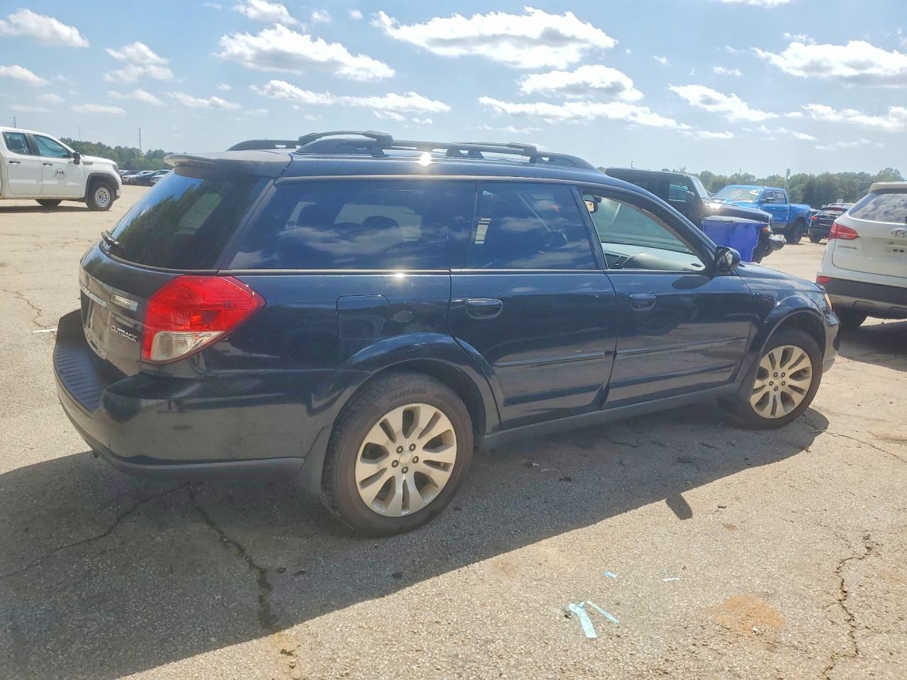 2009 Subaru Outback 2.5i Limited Black vin: 4S4BP66C497331804