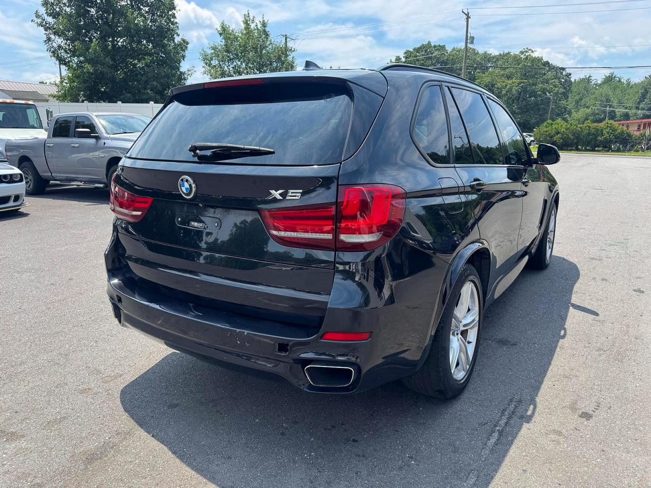 2015 Bmw X5 Xdrive50i Black vin: 5UXKR6C59F0J74553