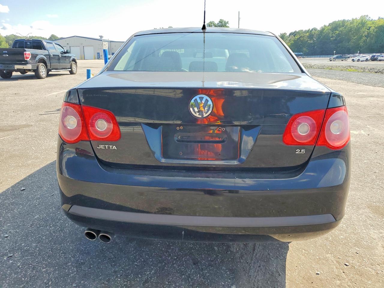 2007 Volkswagen Jetta Wolfsburg Black vin: 3VWEF71K97M065866