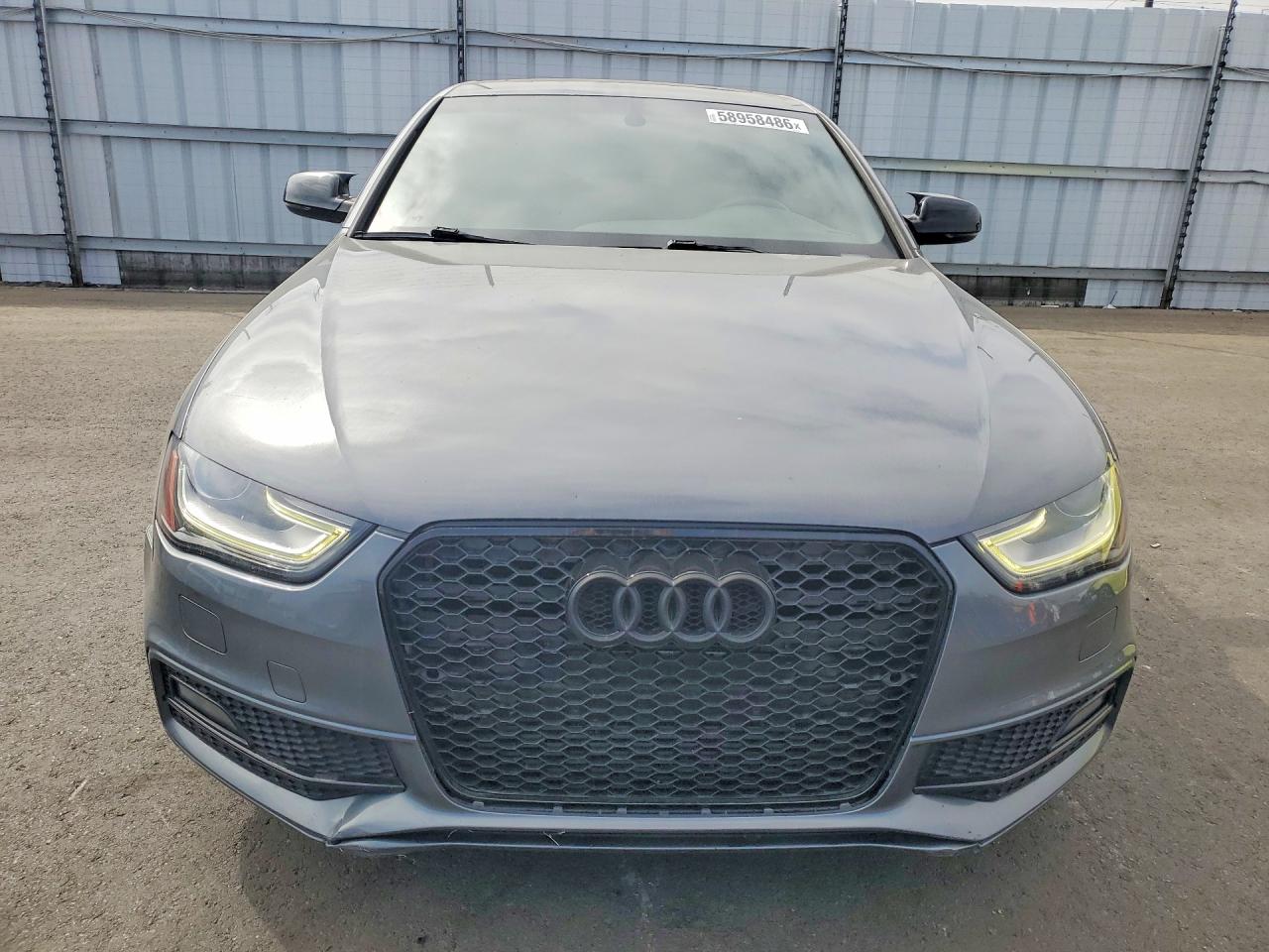 2015 Audi A4 Premium Plus Gray vin: WAUFFAFL8FA076727
