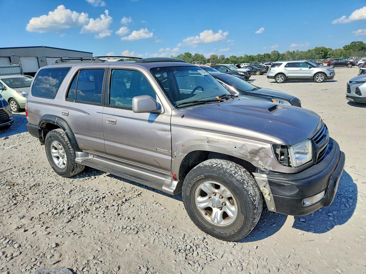 2002 Toyota 4runner Sr5 Tan vin: JT3GN86R520250331