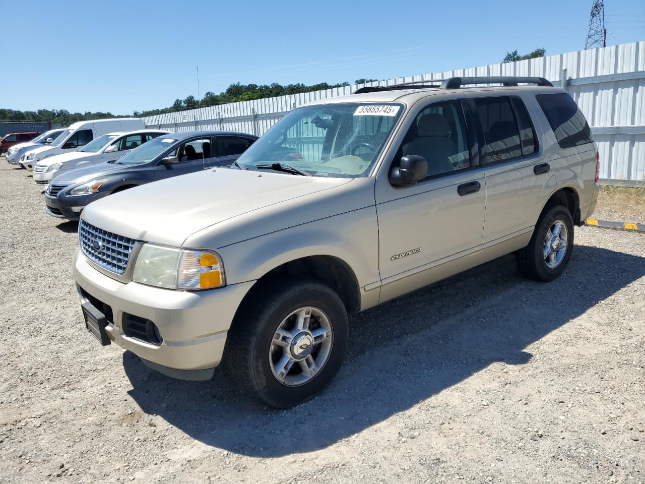 2005 Ford Explorer Xlt Tan vin: 1FMZU73E85ZA18224