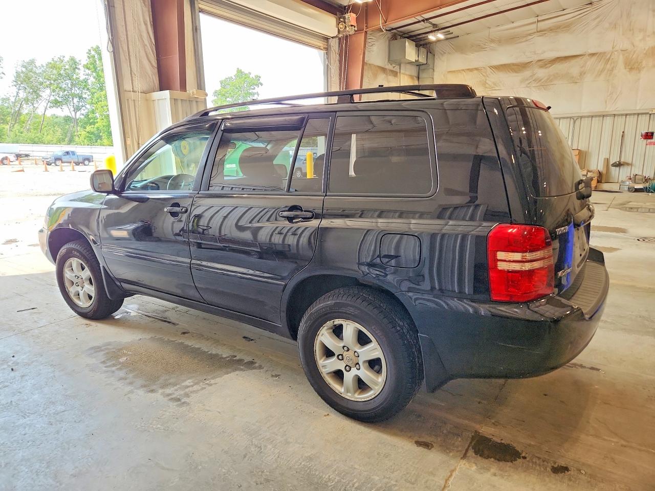 2002 Toyota Highlander Limited Синий vin: JTEHF21A720081632