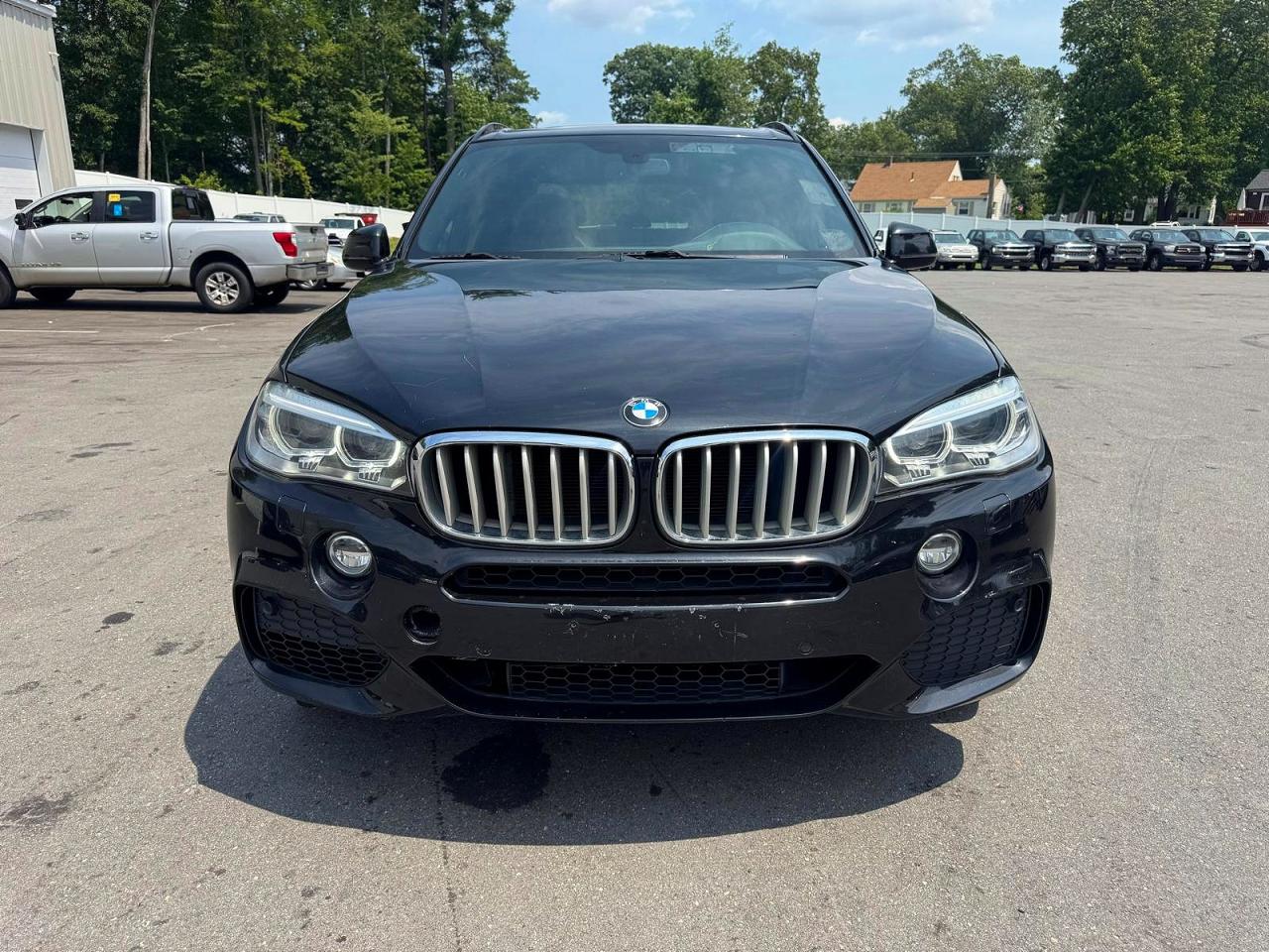 2015 Bmw X5 Xdrive50i Black vin: 5UXKR6C59F0J74553