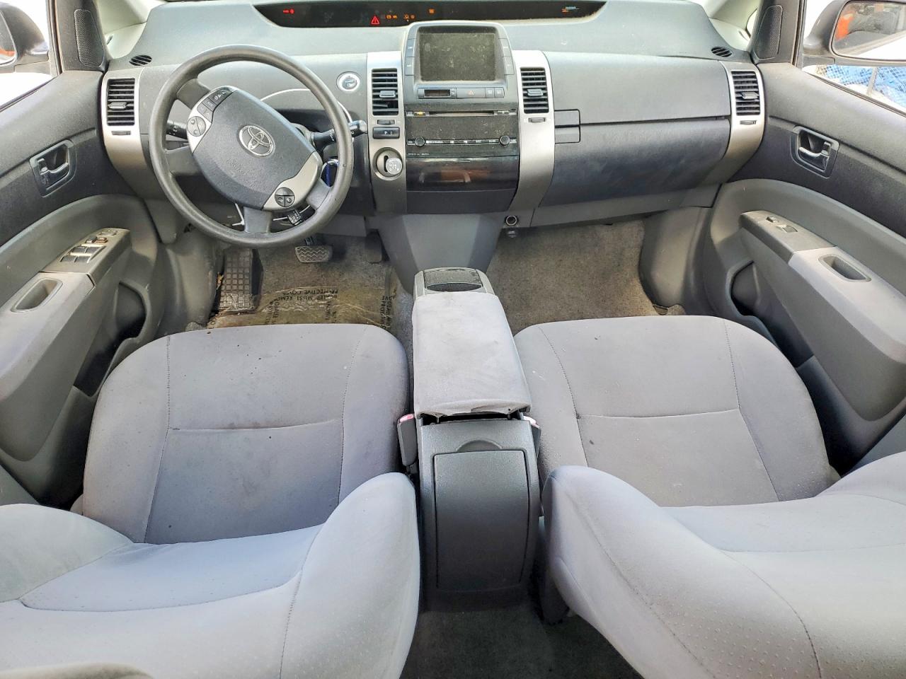 2008 Toyota Prius Base White vin: JTDKB20U983442061