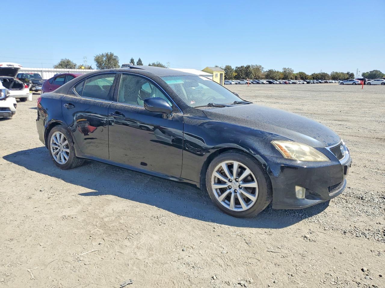 2008 Lexus Is 250 Base Black vin: JTHBK262285077215