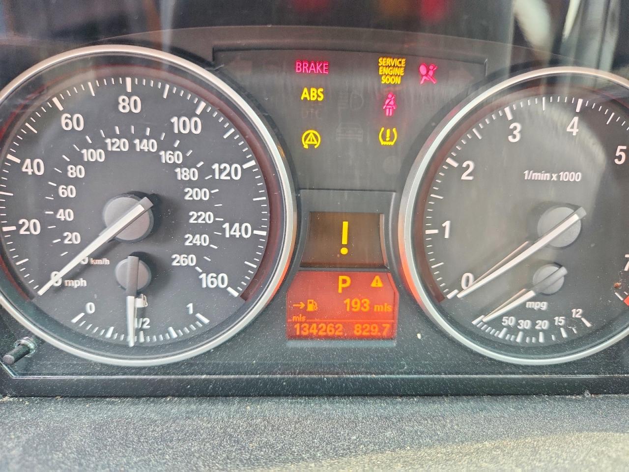 2011 Bmw 328 I Sulev Черный vin: WBAPH5G52BNM80163