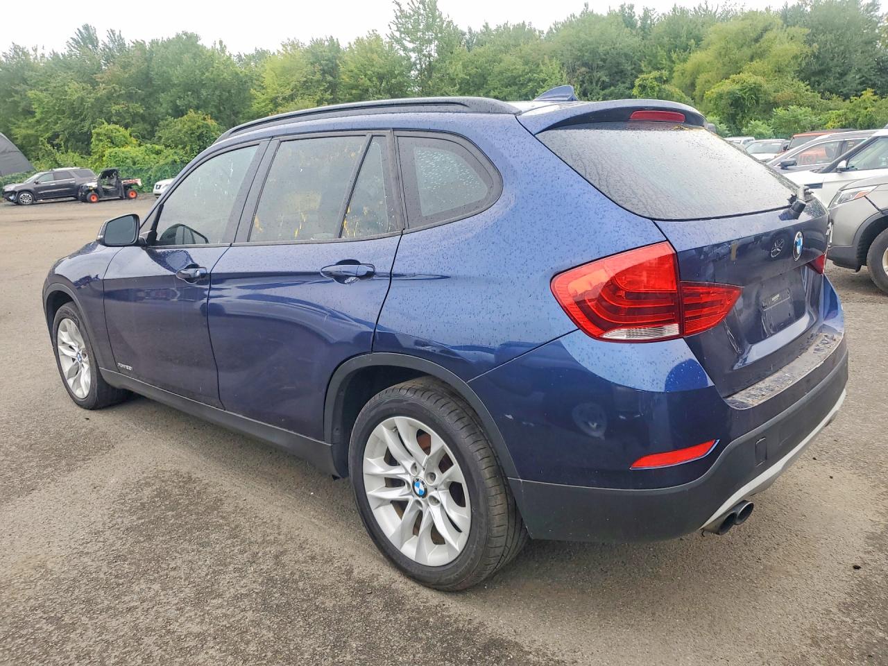 2015 Bmw X1 Xdrive28i Blue vin: WBAVL1C59FVY37039