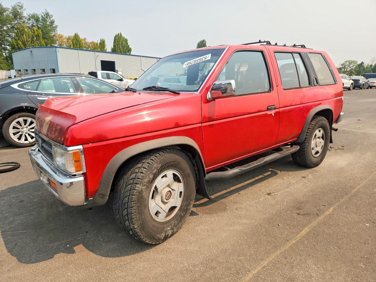 1993 Nissan Pathfinder Xe Red vin: JN8HD17Y5PW302260