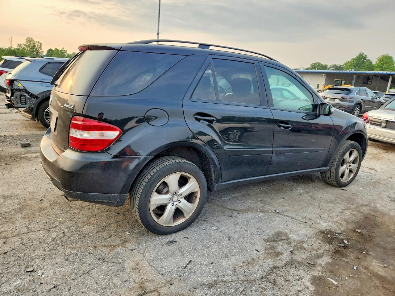 2006 Mercedes-benz Ml 350 Black vin: 4JGBB86E06A132033