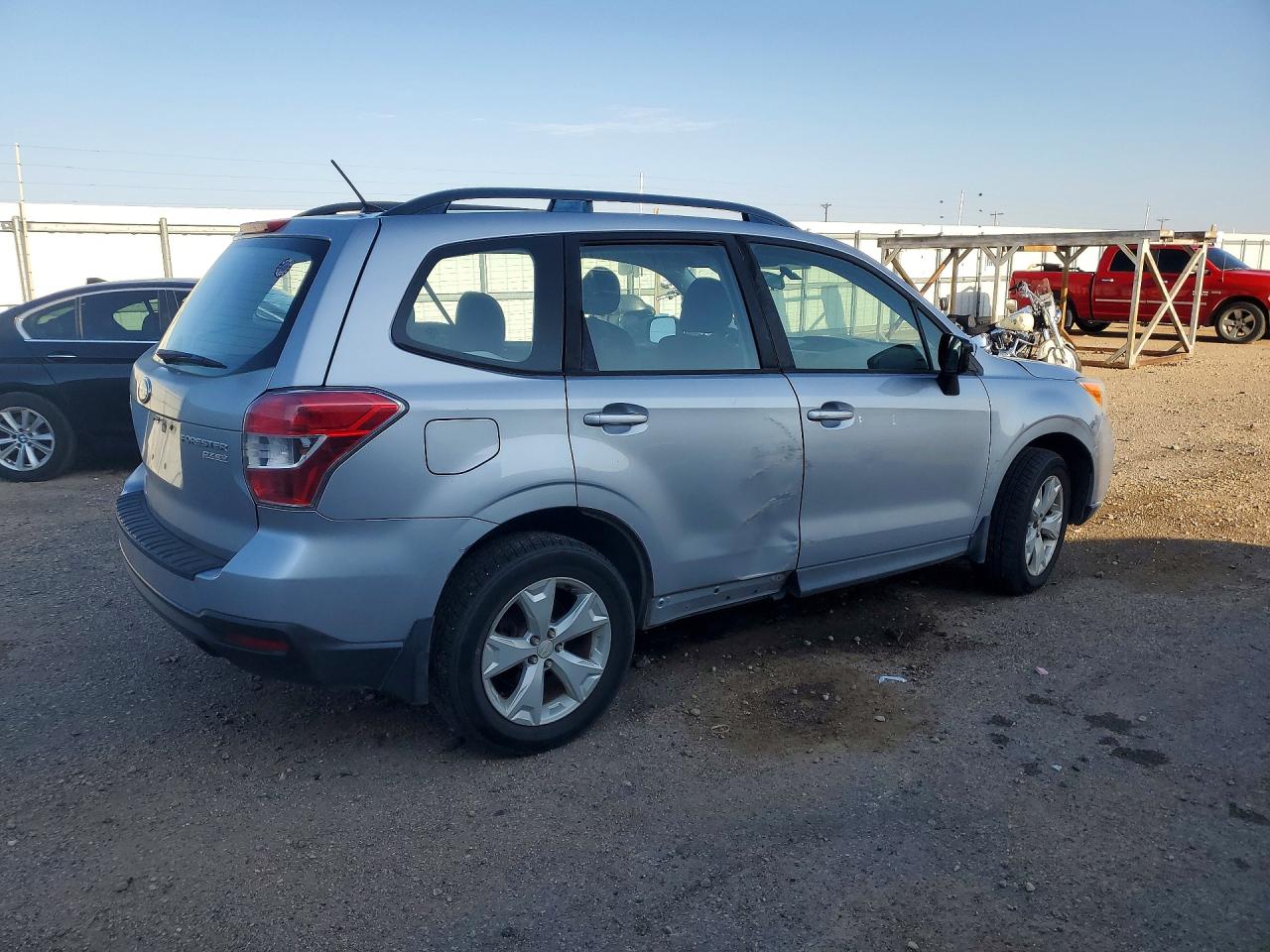 2015 Subaru Forester 2.5i Gray vin: JF2SJABC8FH812502