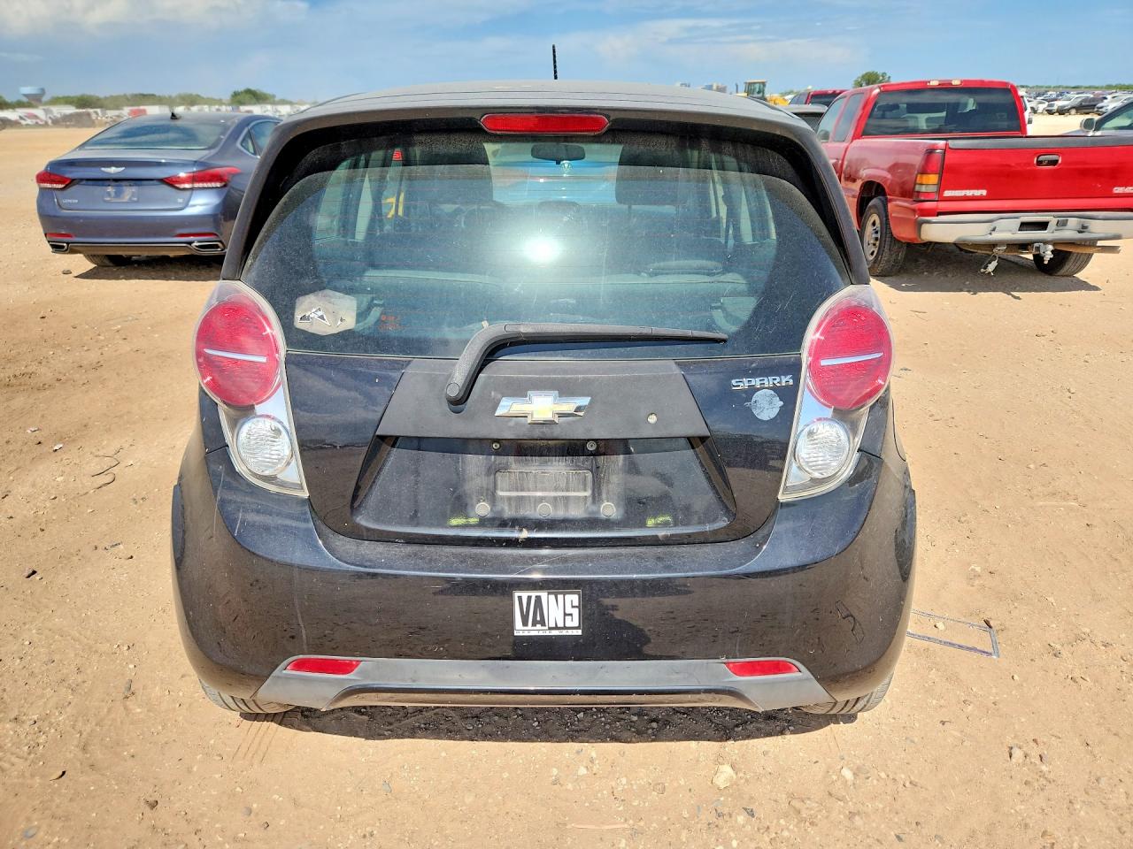 2015 Chevrolet Spark Ls Black vin: KL8CB6S99FC730785