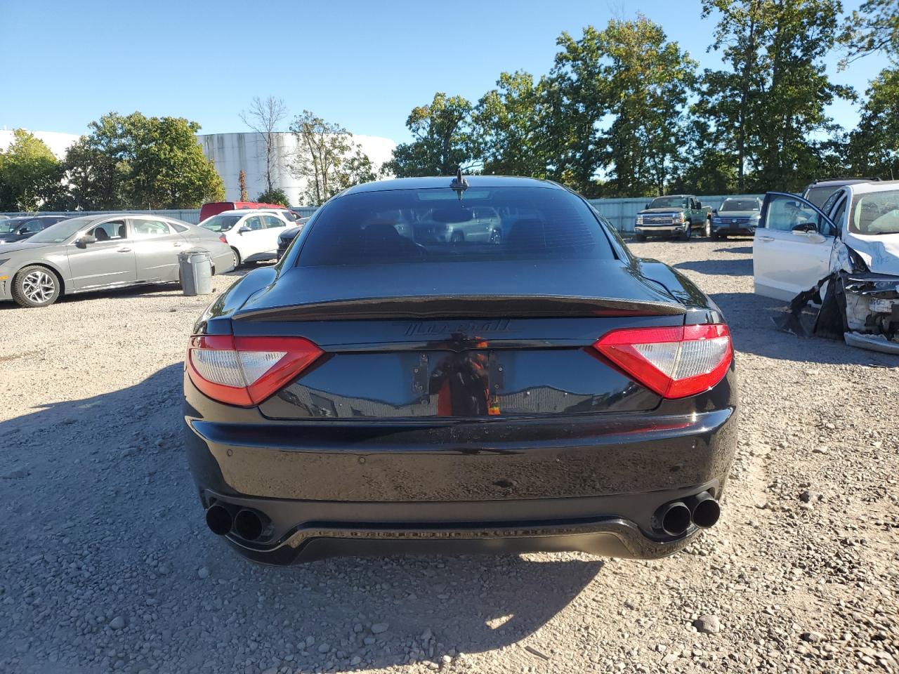 2008 Maserati Granturismo Black vin: ZAMGJ45A880040628