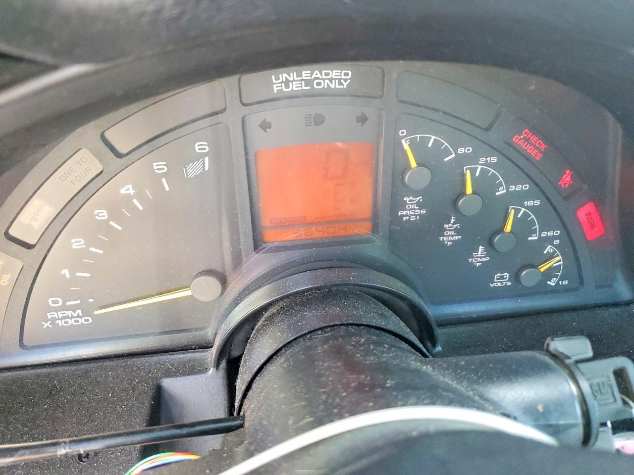 1996 Chevrolet Corvette Silver vin: 1G1YY22P5T5106770