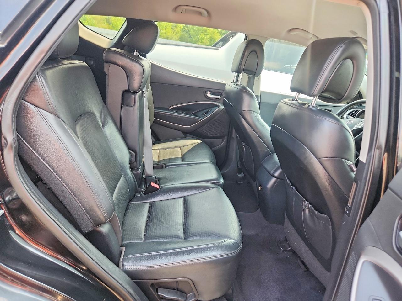 2013 Hyundai Santa Fe Sport 2.0t Black vin: 5XYZU3LA0DG081647