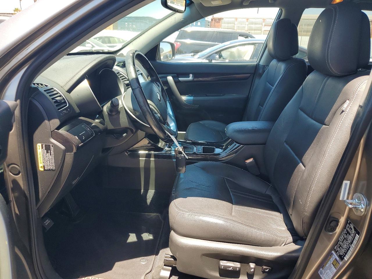 2015 Kia Sorento Sx Gray vin: 5XYKW4A77FG654054
