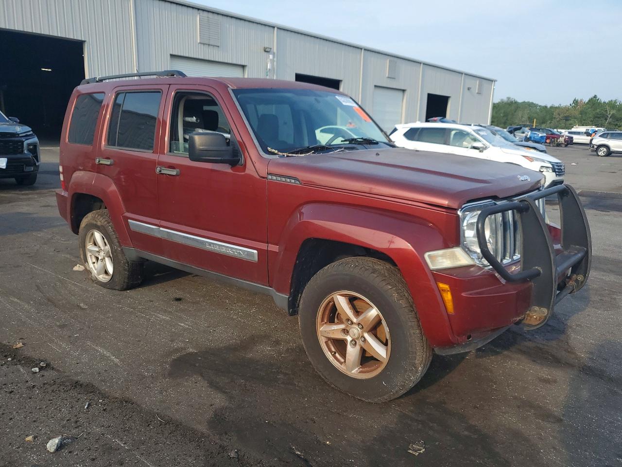2008 Jeep Liberty Limited Burgundy vin: 1J8GN58K38W271980