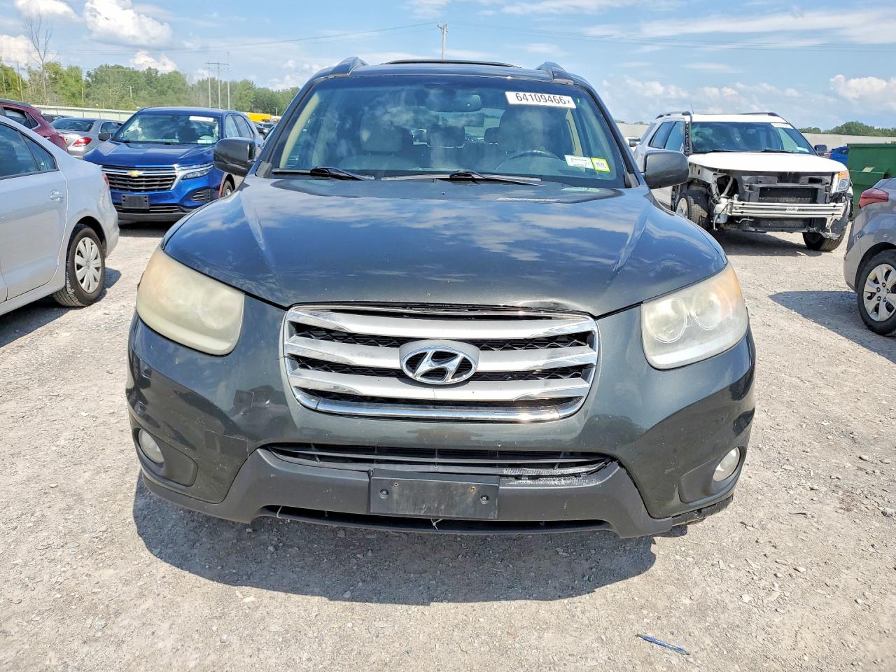 2012 Hyundai Santa Fe Limited Gray vin: 5XYZK4AG1CG110901