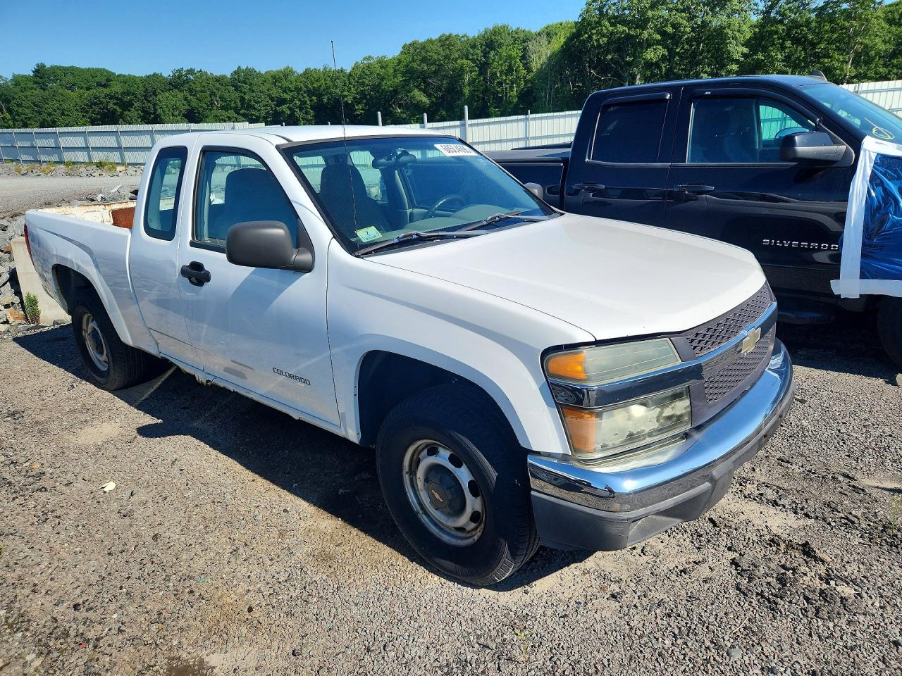 2005 Chevrolet Colorado White vin: 1GCCS198858245627