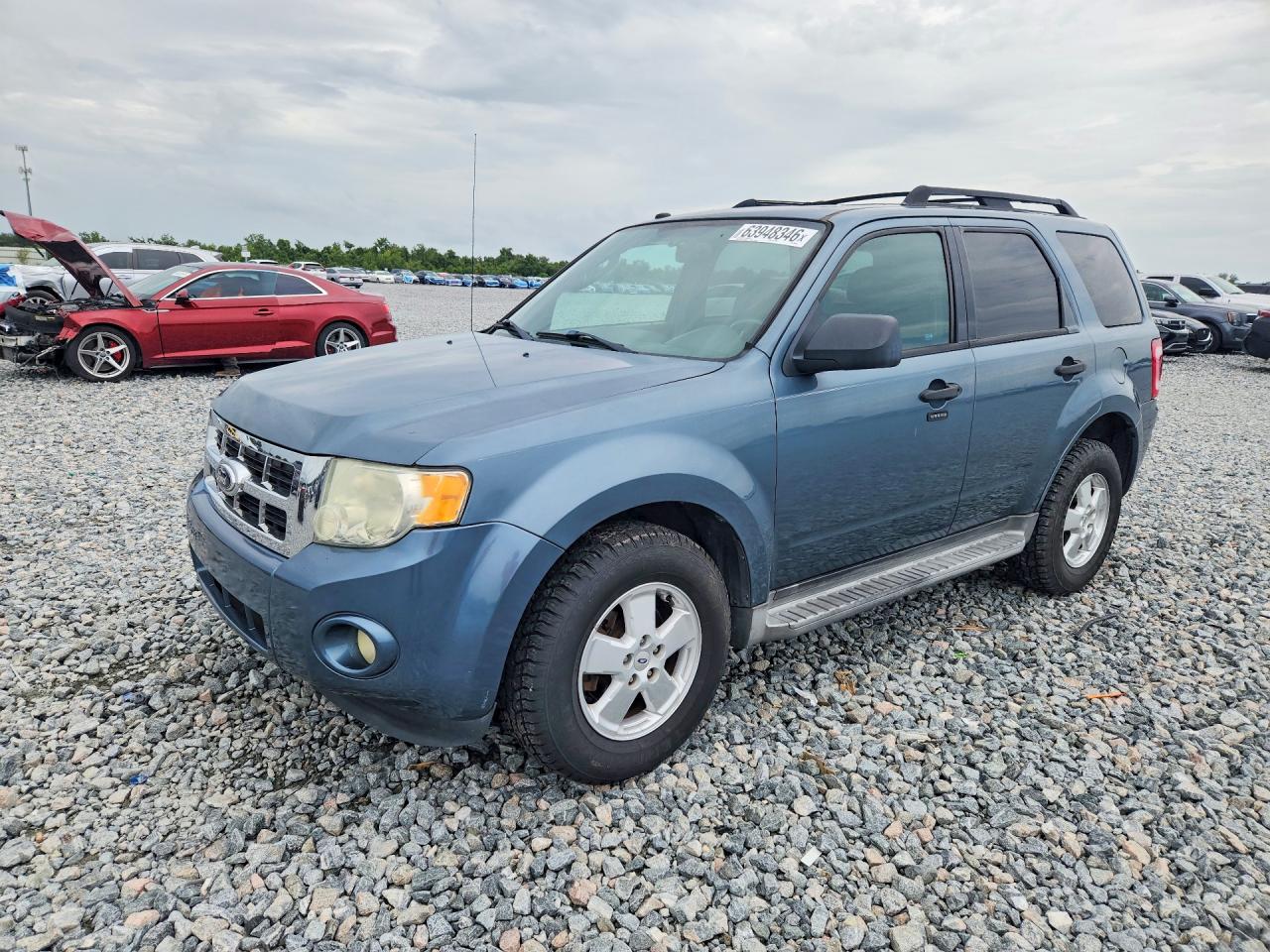2012 Ford Escape Xlt Blue vin: 1FMCU0DG9CKC60250