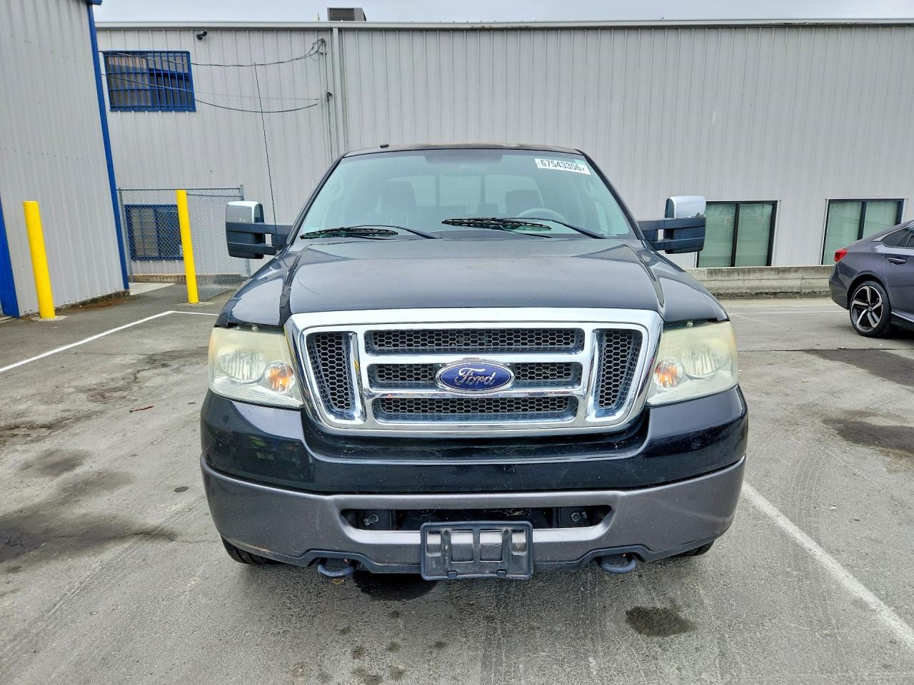 2008 Ford F150 Supercrew Black vin: 1FTPW14508KD88355