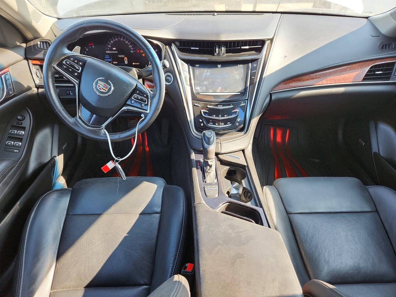 2014 Cadillac Cts Luxury Collection Silver vin: 1G6AX5SX4E0196882
