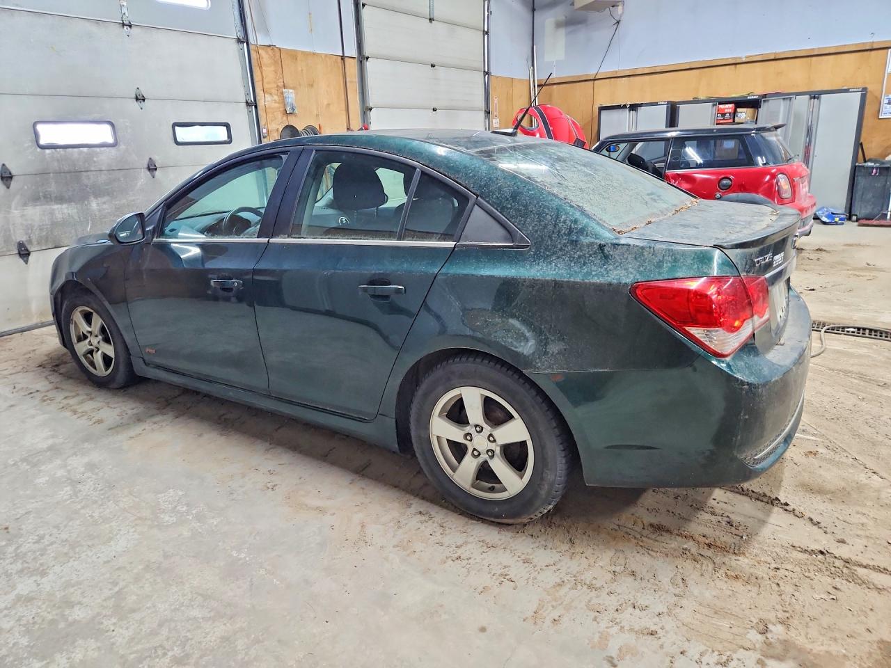 2014 Chevrolet Cruze Lt Green vin: 1G1PC5SB4E7371915