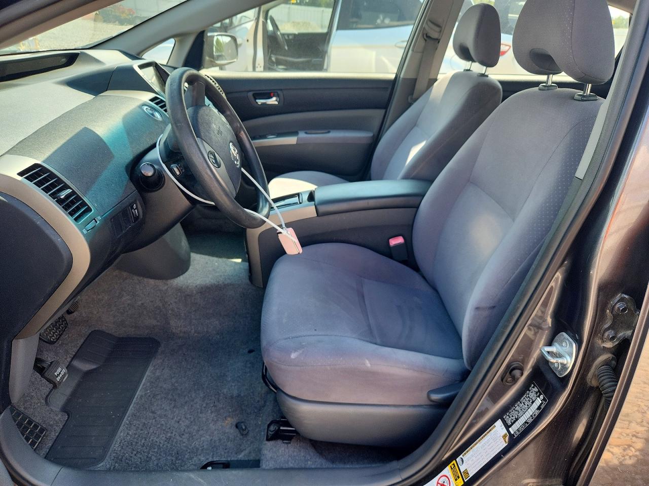 2008 Toyota Prius Base Charcoal vin: JTDKB20U583416508