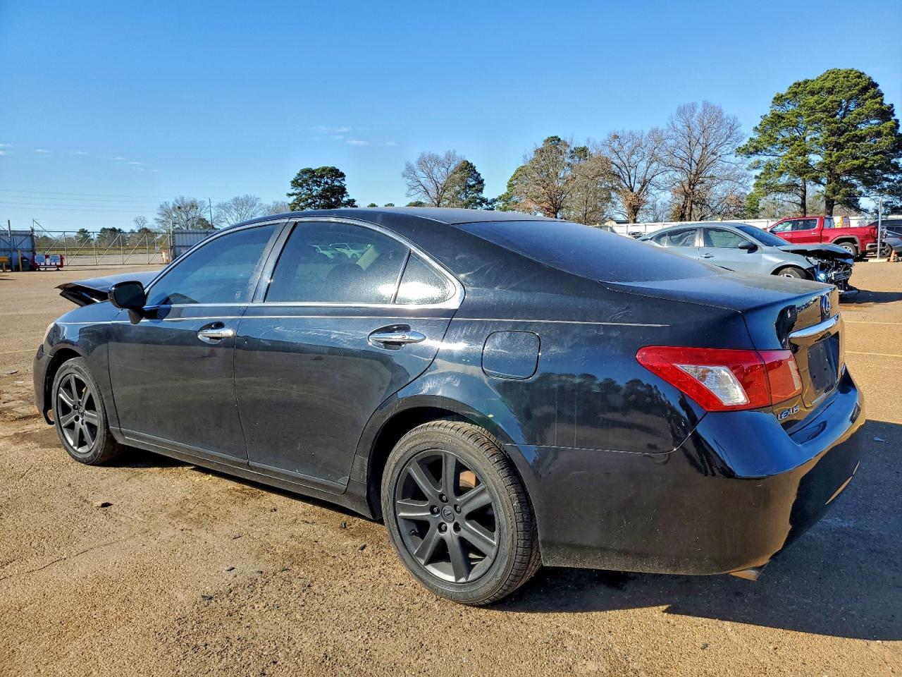 2008 Lexus Es 350 Black vin: JTHBJ46G582172671