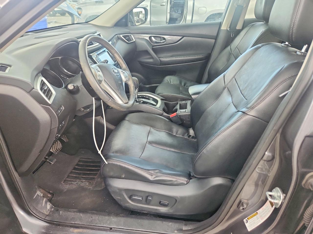 2015 Nissan Rogue Sl Gray vin: 5N1AT2MV9FC923206