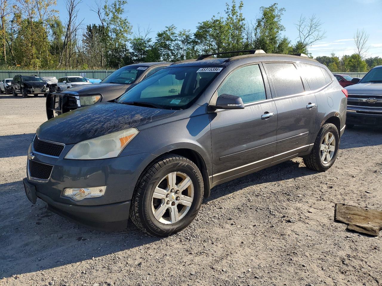 2011 Chevrolet Traverse Lt Gray vin: 1GNKVGED2BJ204799