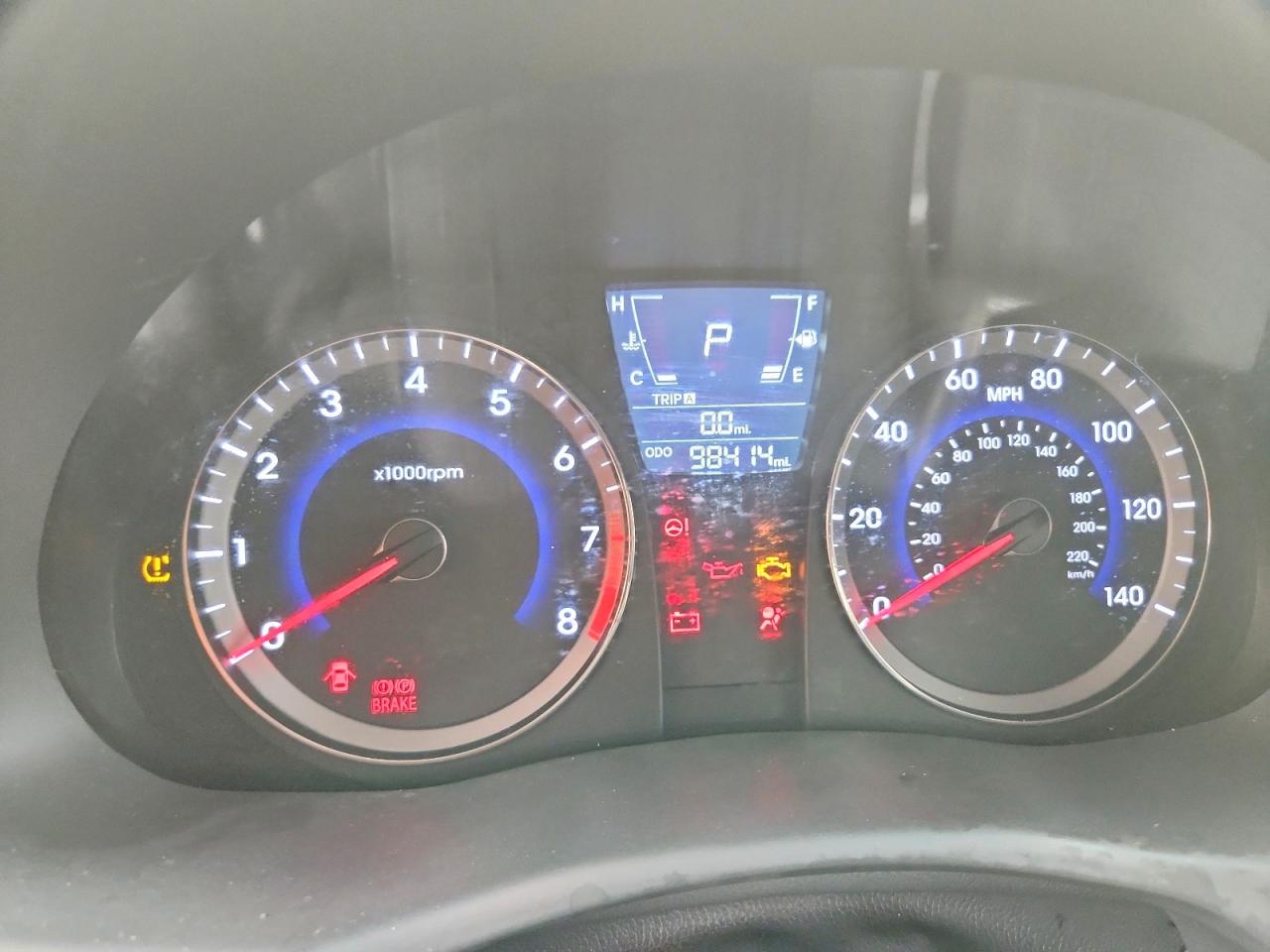 2014 Hyundai Accent Gls Gray vin: KMHCT4AE9EU728787
